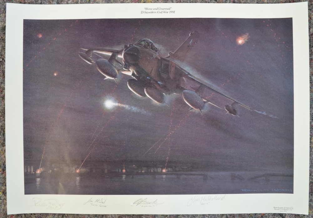 Two aviation prints by Ronald Wong to include Limited edition 'Reflecting On 70 Years' by Ronald - Image 6 of 9