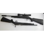 Puma Bolt Action 22cal Rifle with Sport HD scope and Wildcat Moderator. Serial number1051026. Puma