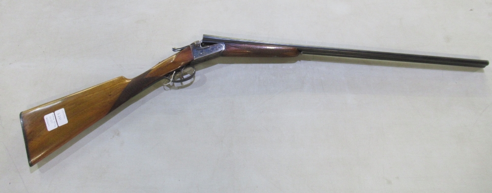 Laranga .410 side-by-side shotgun, double trigger, ejector , barrel length 28", overall length
