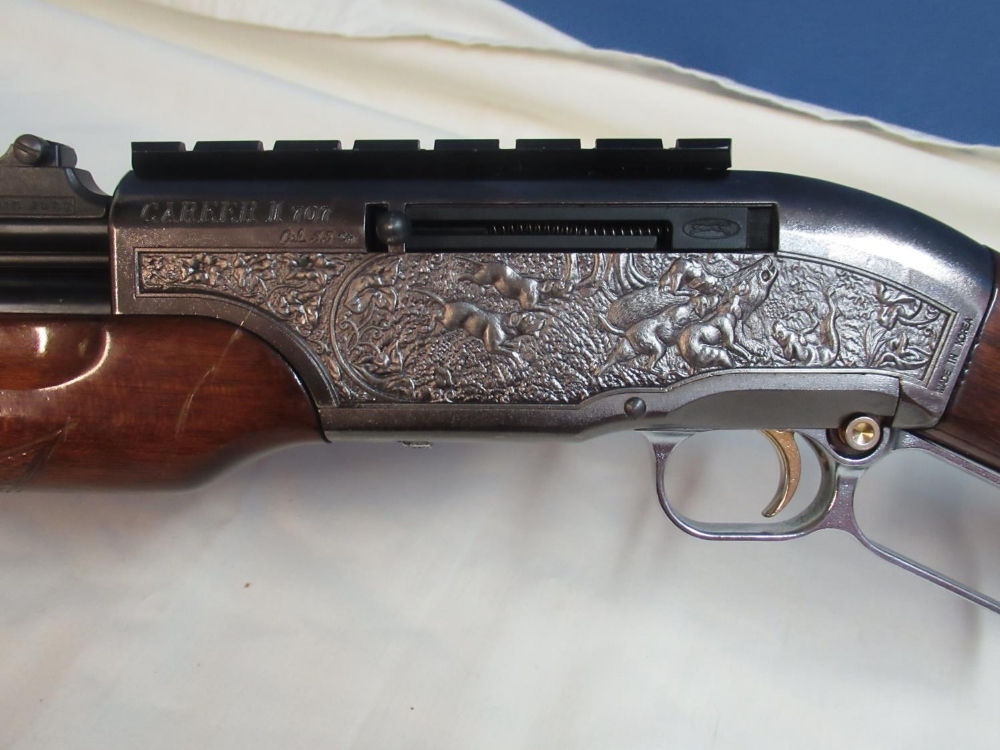 Shin Sung Career II 707 under lever .22 air rifle, serial no. SS.55245 (SECTION 1 LICENSE REQUIRED) - Bild 2 aus 2