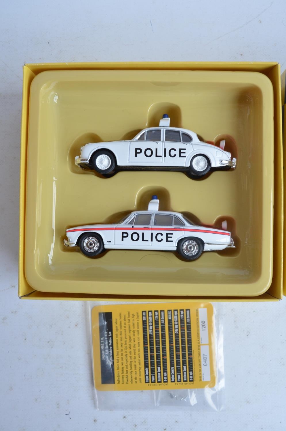 Collection of diecast model Police cars and vehicles from Corgi, Corgi Vanguards, Atlas Editions, - Bild 8 aus 8