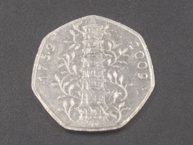 Circulated Kew Gardens 50p