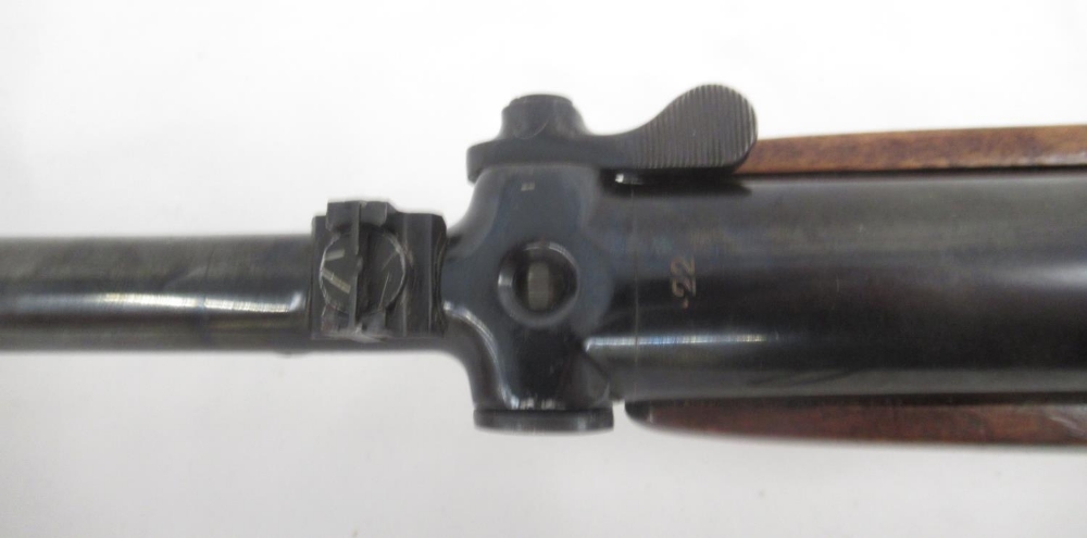 Webley & Scott The Webley Mark 3 .22 caliber under lever air rifle - Image 7 of 12