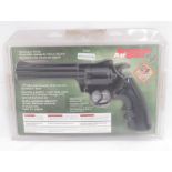 Crossman .177 caliber pellet repeater, 10 shot revolver CO2 pistol in original box