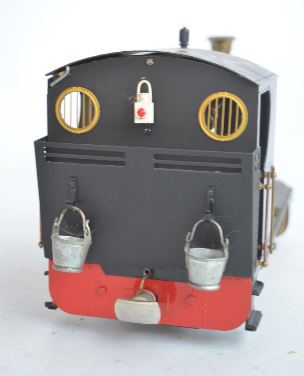 32mm G gauge outdoor metal narrow 0-4-0 'Piccadilly' model steam locomotive with added remote - Image 5 of 11