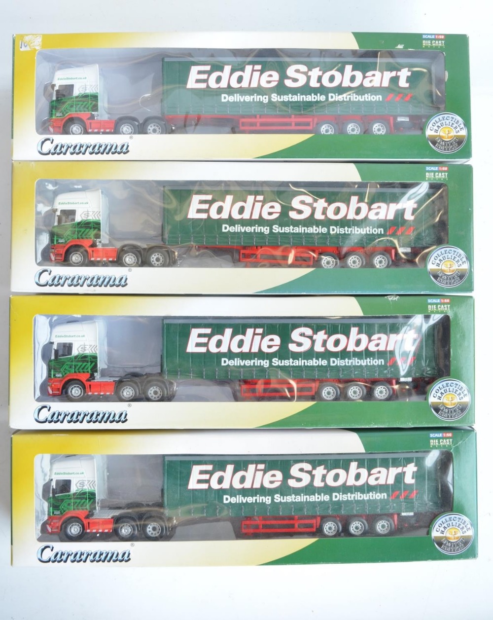 Collection of Eddie Stobart vehicle models to include 4x 1/50 scale articulated lorries from - Image 5 of 5