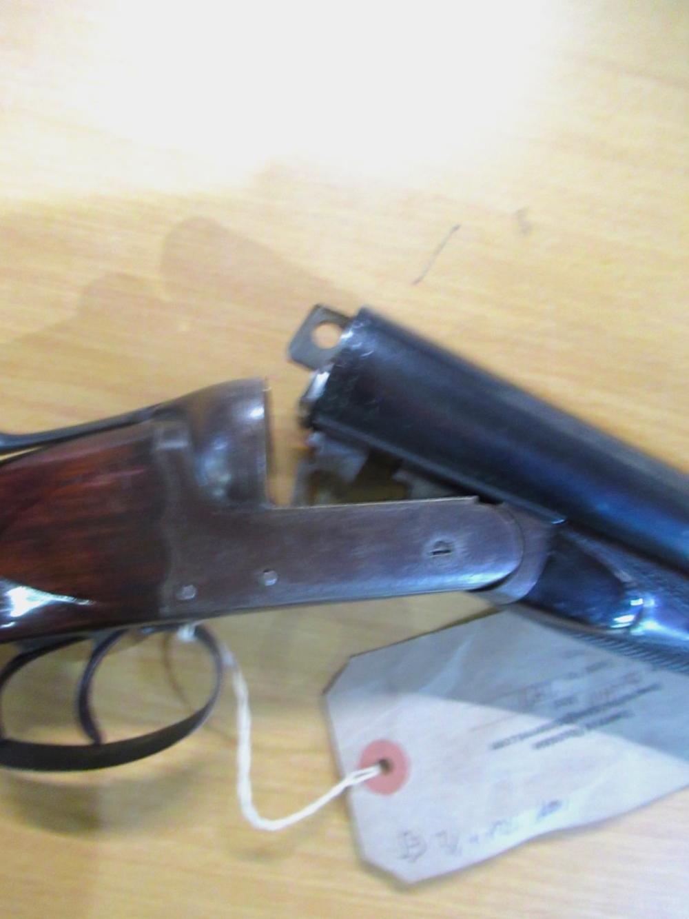Bonehill 12 bore side by side barring action ejector double trigger shotgun with 30 inch barrels and - Bild 2 aus 3