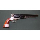 .44 Unknown make modern black powder (Navy Colt) pistol, serial number: 135328 (section 1