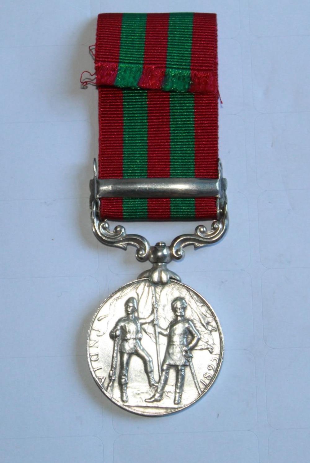 Indian General Service Medal. To 3744 Pte M. Jordan, Royal Irish Regiment. - Image 2 of 3