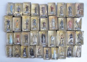 Thirty seven boxed pre-painted cast resin figurine models from Game Of Thrones by Eaglemoss,