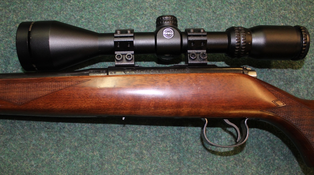 CZ calibre .22 bolt action rifle, fitted with Hawke sport 3/9x50 rifle scope, serial no. A846642 ( - Bild 2 aus 3