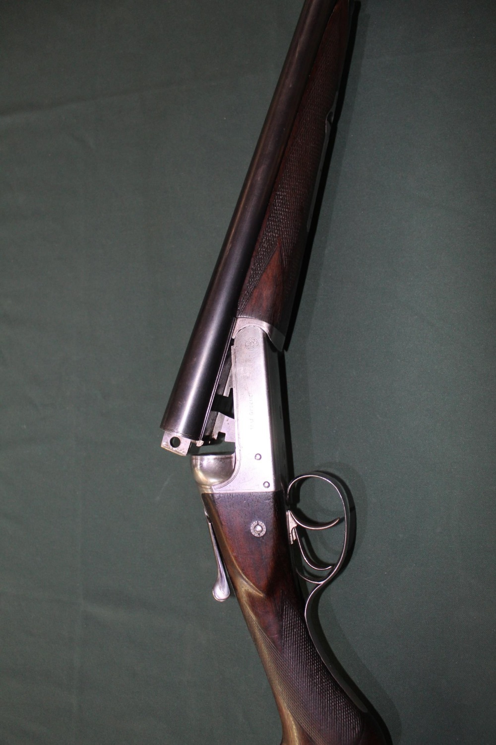 12B W.W Greener side by side ejector double trigger shotgun with 30" barrels, overall length 46", - Image 2 of 2