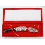 Presentation Kukri. This is a stunning example of a Kukri awarded to an officer for long service
