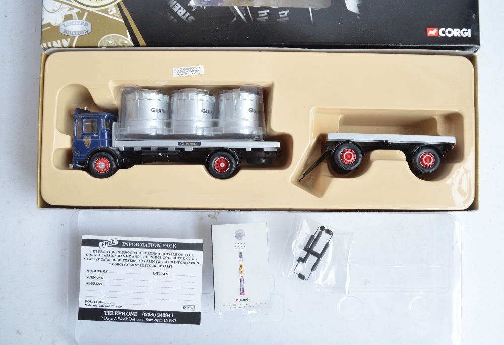 Four boxed 1/50 scale limited edition diecast truck models/model sets from Corgi to include - Image 3 of 6