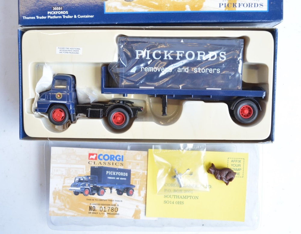 Five boxed 1/50 scale limited edition Pickfords commercial vehicle models and model sets from - Bild 7 aus 7