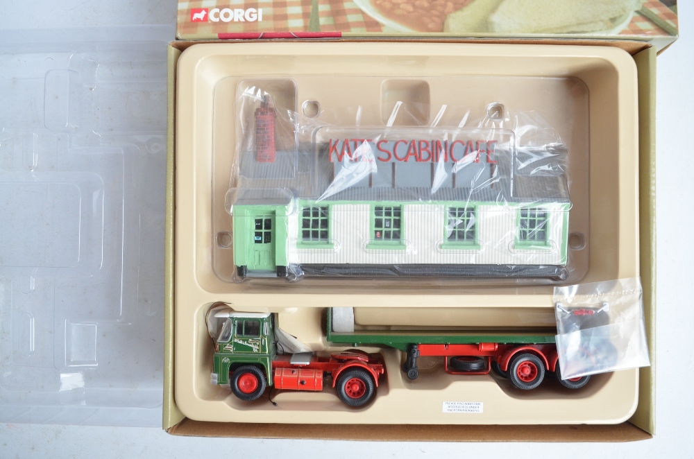 Four boxed 1/50 scale limited edition diecast truck models/model sets from Corgi to include - Image 5 of 6