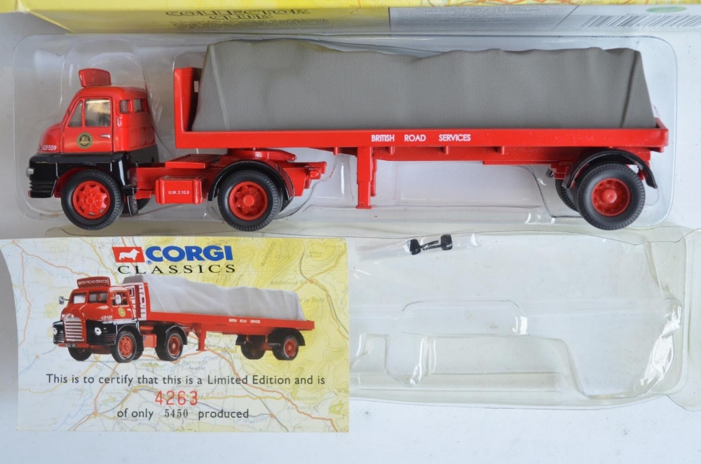 Six limited edition 1/50 scale diecast commercial vehicle models from Corgi to include CC10302 BRS - Bild 3 aus 7