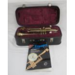 LaFleur Imported by Boosey & Hawkes trumpet, serial no.054904, with Gretzen 5C mouthpiece in