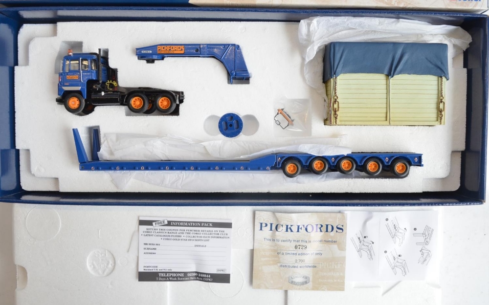 Five boxed 1/50 scale limited edition Pickfords commercial vehicle models and model sets from - Image 3 of 7
