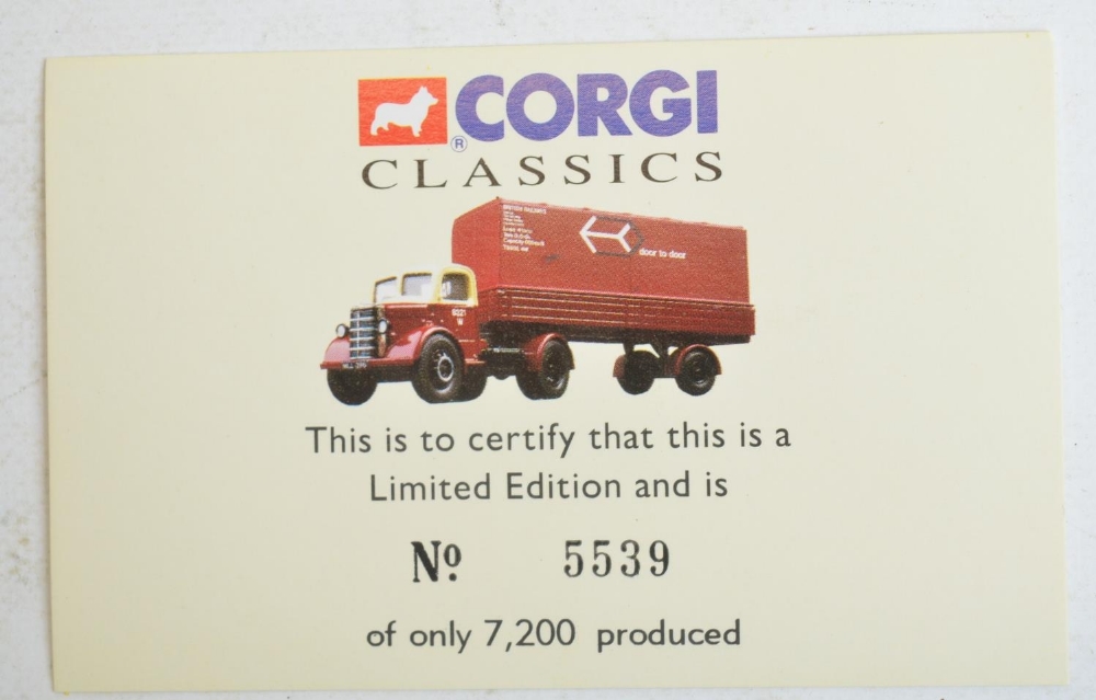 Six 1/50 scale limited and Premium edition diecast commercial vehicle models from Corgi to include - Bild 4 aus 7