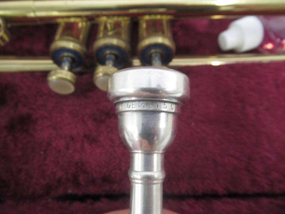 LaFleur Imported by Boosey & Hawkes trumpet, serial no.054904, with Gretzen 5C mouthpiece in - Image 6 of 6