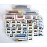 Forty boxed 1/148 scale (N gauge) diecast model vehicles from Oxford diecast, mostly modern types