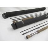 A pair of Greys three-section fly fishing rods. To include a GRXi 10' 7/8 in very good condition,