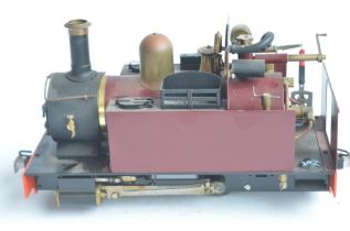 32mm G gauge manual control outdoor metal narrow 0-4-0 model steam locomotive from Accucraft Trains,
