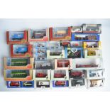 Collection of 1/76 scale (OO gauge) diecast model vehicles and vehicle sets from EFE, Corgi, Base-