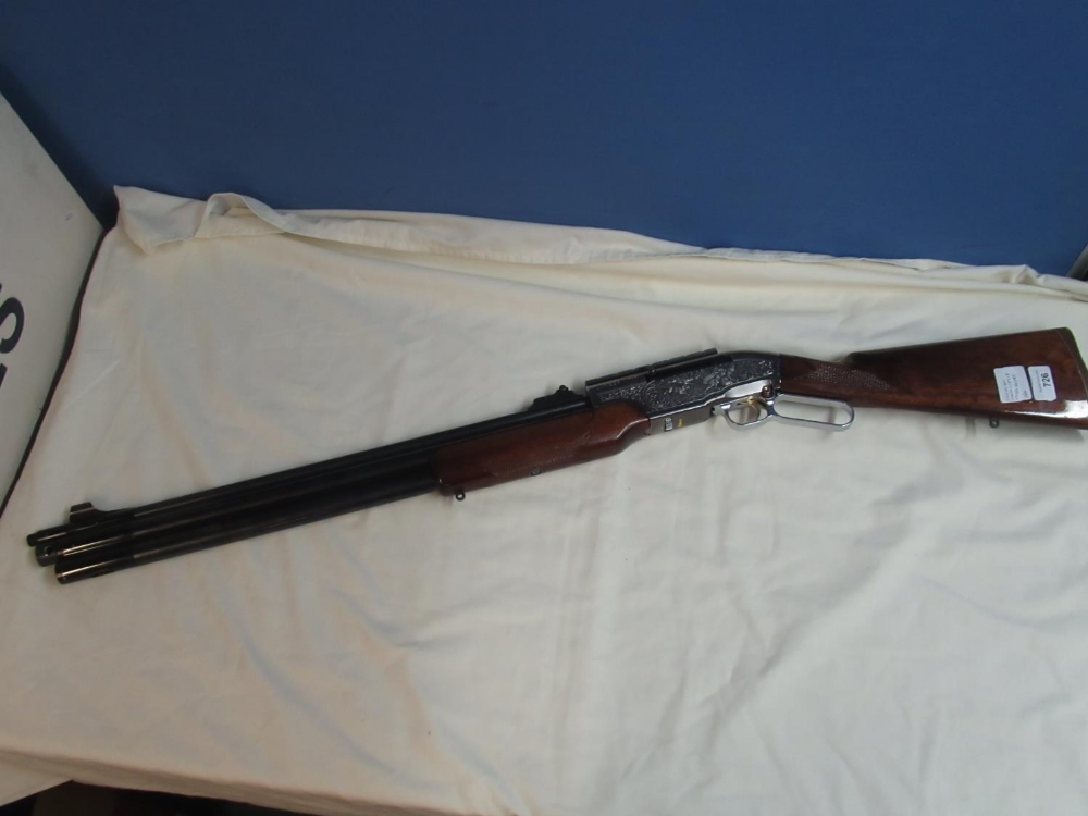 Shin Sung Career II 707 under lever .22 air rifle, serial no. SS.55245 (SECTION 1 LICENSE REQUIRED)