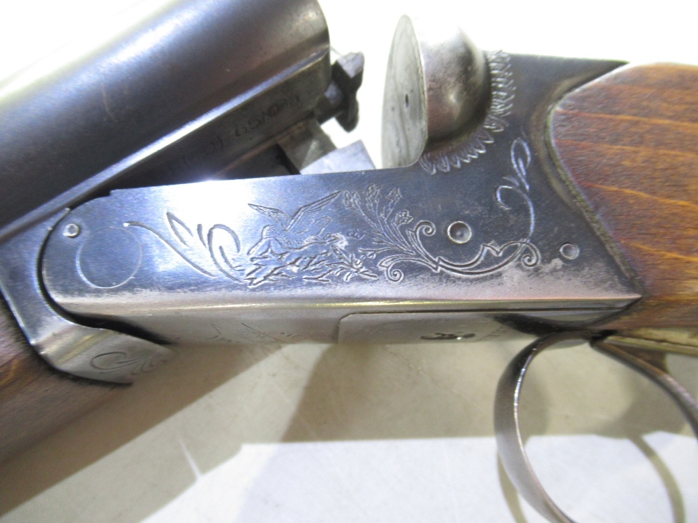Vintage 12B Baikal side-by-side shotgun, double trigger, non-ejector, barrel length 26.8", overall - Bild 2 aus 3