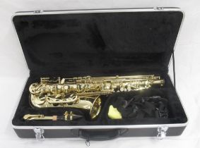 Odyssey Saxophone, serial no. 02801309 in fitted Odyssey case