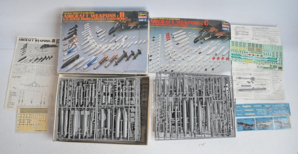 Collection of 1/48 scale plastic model kits and accessories (most kits unboxed but all complete) - Bild 8 aus 8