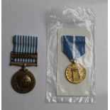 Pair of Medals for Service in the Korean War.