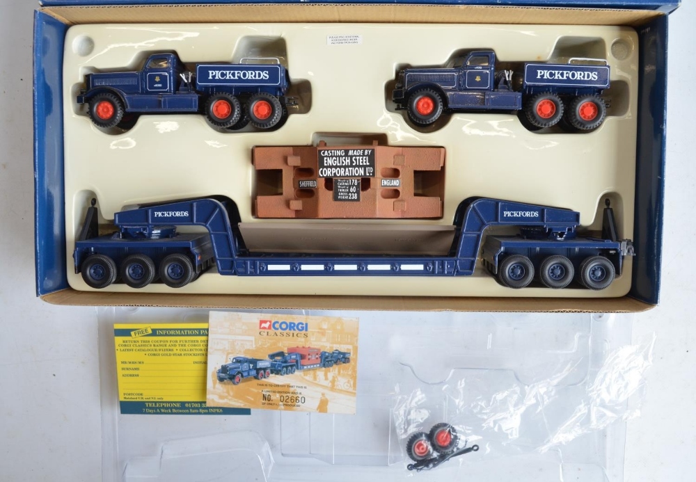 Five boxed 1/50 scale limited edition Pickfords commercial vehicle models and model sets from - Image 2 of 7