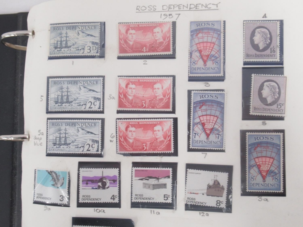 Prinz folder cont. stamps from the Ross Dependency, Tokelau, Niue, Western Samoa & Cook Islands, - Bild 3 aus 10