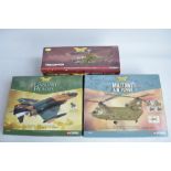 Three Corgi Aviation Archive diecast model aircraft to include AA34201 1/72 scale diecast Boeing