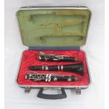 Cased Boosey & Hawkes Regent Clarinet, serial no. 381774