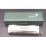 Hohner Chromonica 270 harmonica in original box