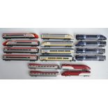 Collection of OO and HO gauge high speed train models (all unboxed) to include Hornby OO South