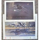 Two aviation prints by Ronald Wong to include Limited edition 'Reflecting On 70 Years' by Ronald