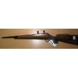 Armatic .22 semi auto rifle with 1x mag fitted with scope mounts, serial no. H2194 (section one
