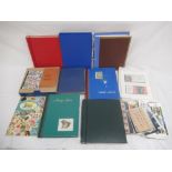 Windsor Album Great Britain Volume 13th Edition partially filled cont. 34 red penny's, blue folder