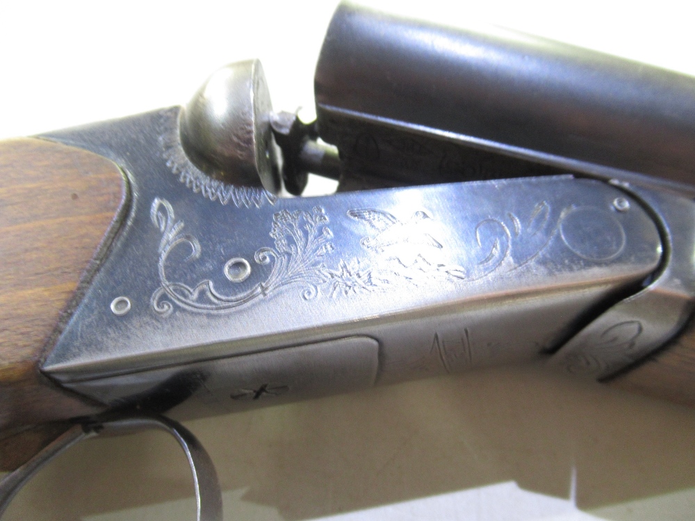 Vintage 12B Baikal side-by-side shotgun, double trigger, non-ejector, barrel length 26.8", overall - Bild 3 aus 3