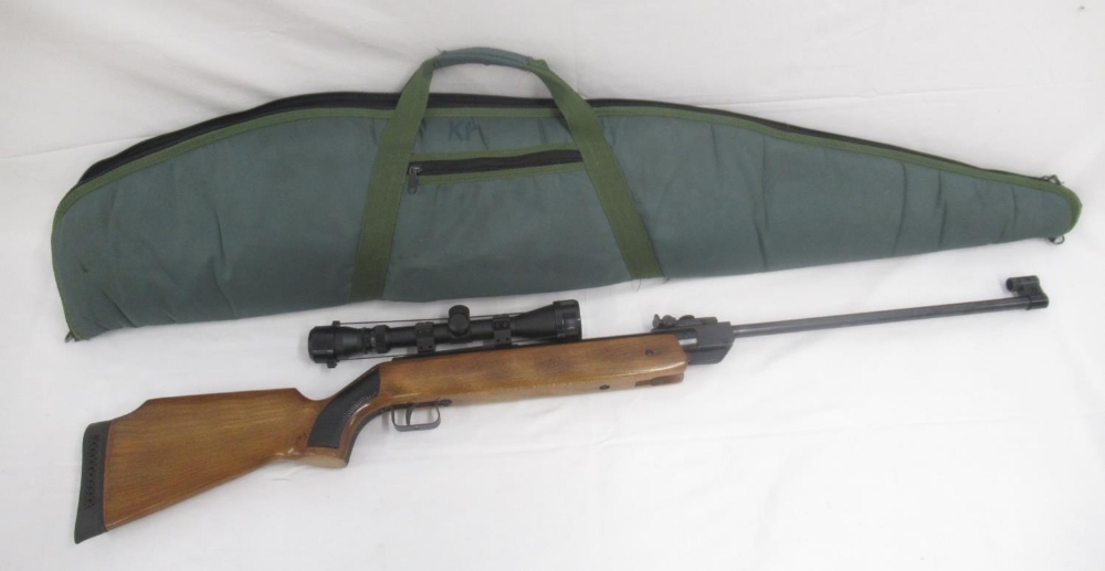 'Original' Super Mod. 35 .22 Cal. break barrel air rifle with fitted 3-9x40 scope, serial no.149513,
