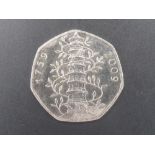 Circulated Kew Gardens 50p