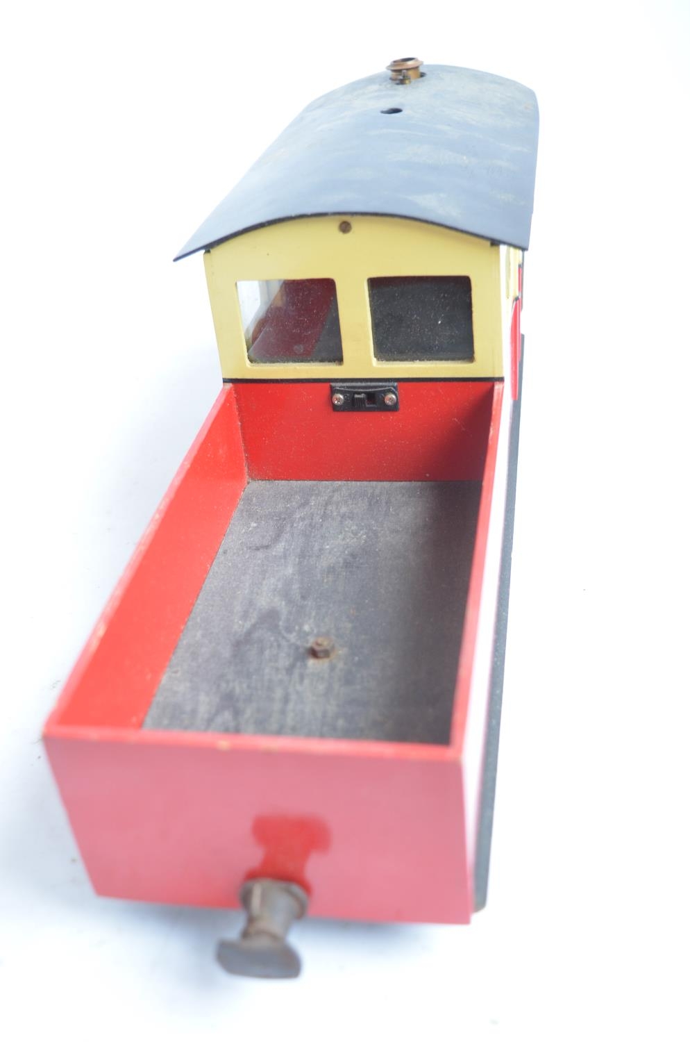 32mm G gauge outdoor metal narrow railcar model steam locomotive with added remote control - Image 8 of 8