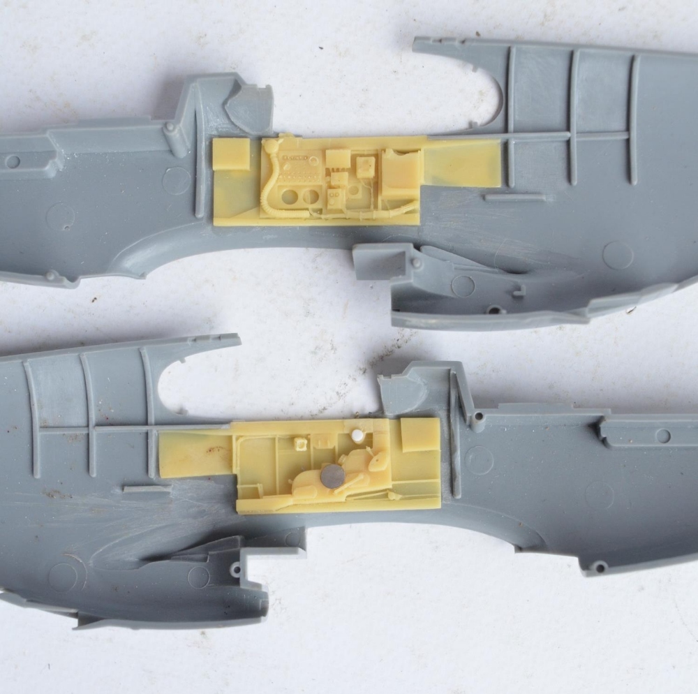 Five unbuilt 1/48 scale plastic model kits, most with extra detailing sets to include Eduard Tempest - Image 13 of 14