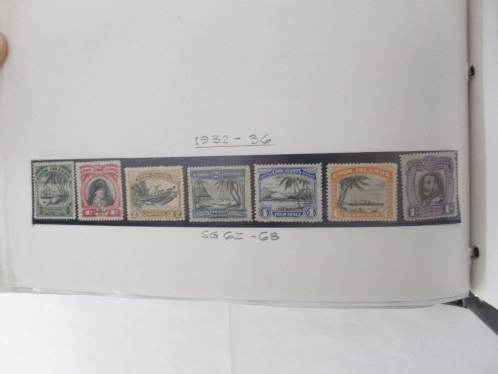 Prinz folder cont. stamps from the Ross Dependency, Tokelau, Niue, Western Samoa & Cook Islands, - Bild 8 aus 10
