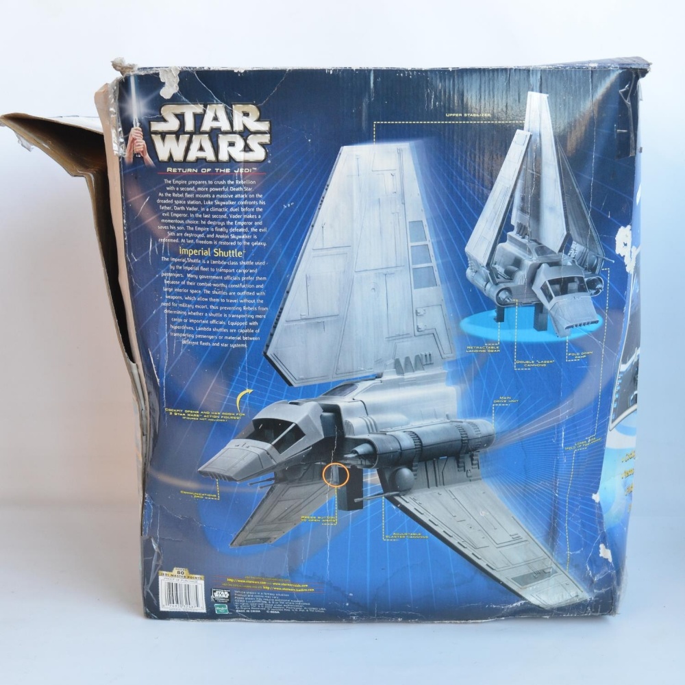 Large scale Imperial Shuttle (Return Of The Jedi) from Hasbro (C-005A). Model in excellent - Image 9 of 9